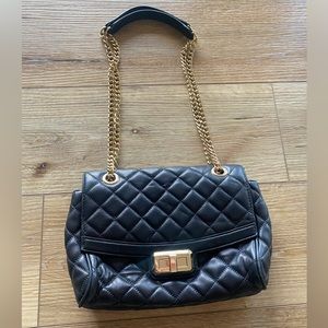 Michael Kors Black Leather crossbody/shoulder bag